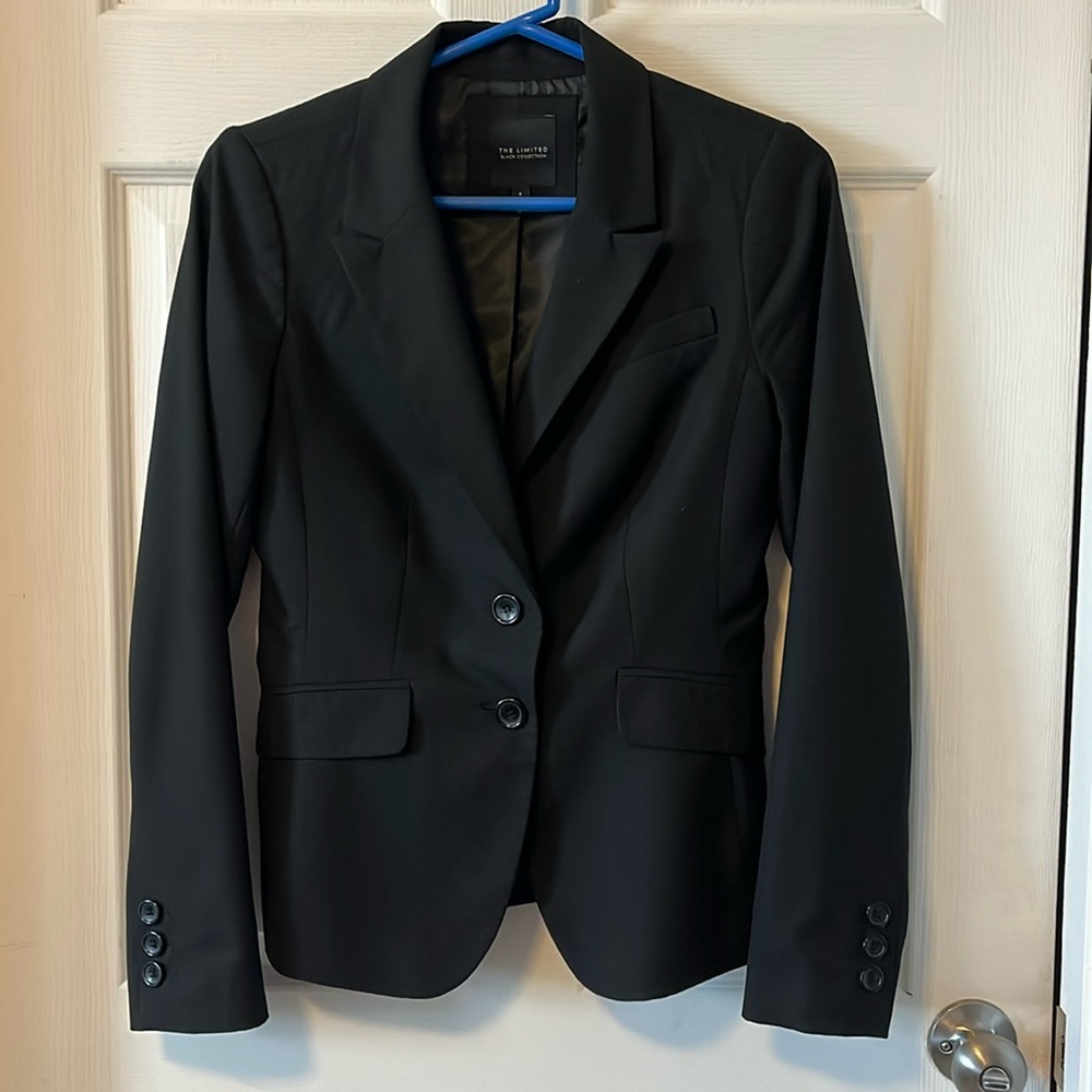 The Limited black suit blazer